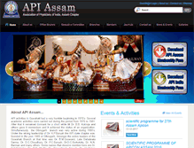 Tablet Screenshot of apiassam.com